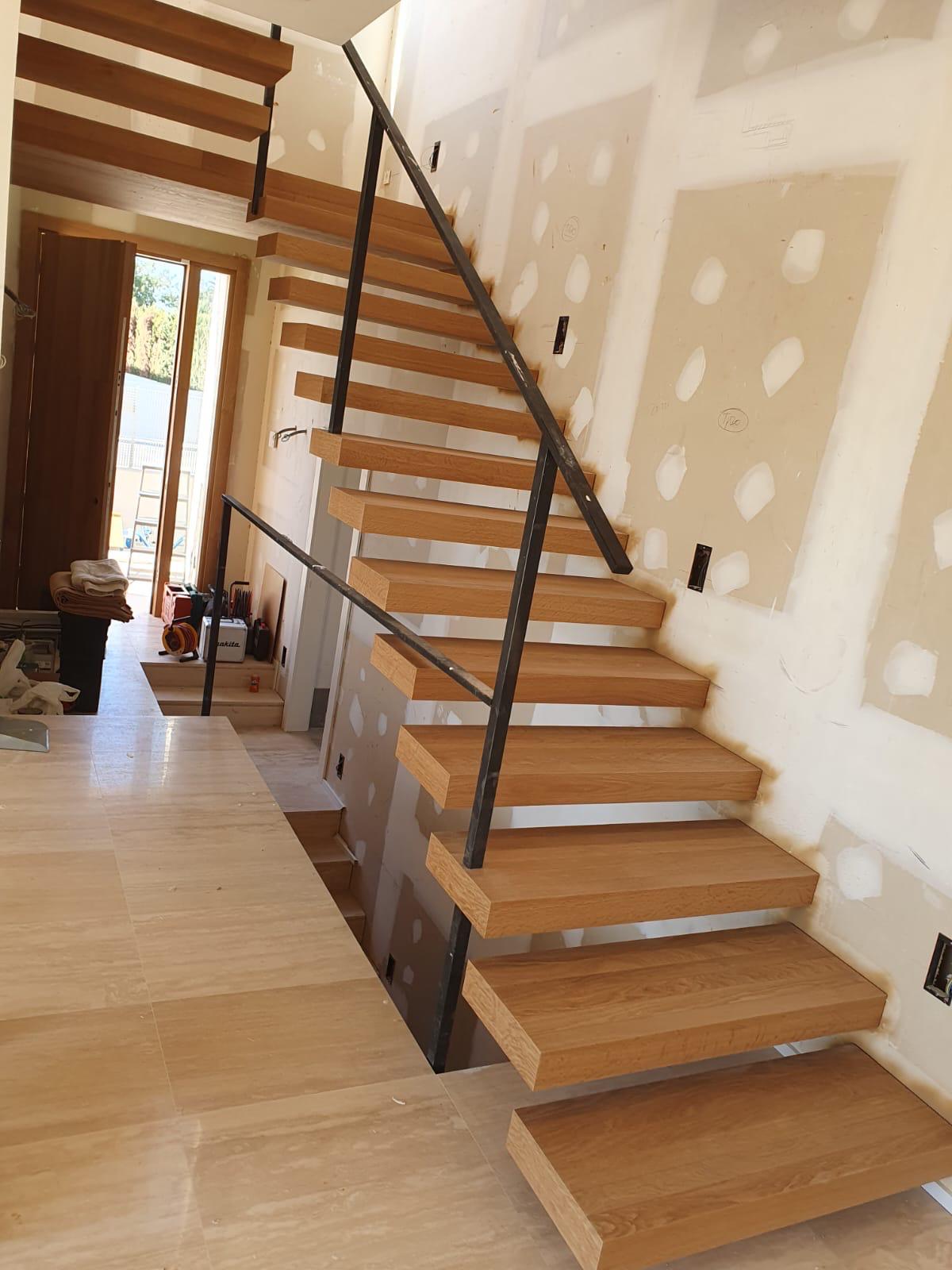 Revestimiento de escaleras en Benissa